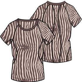 Fashion sewing patterns for LADIES T-Shirts T-Shirt 3089